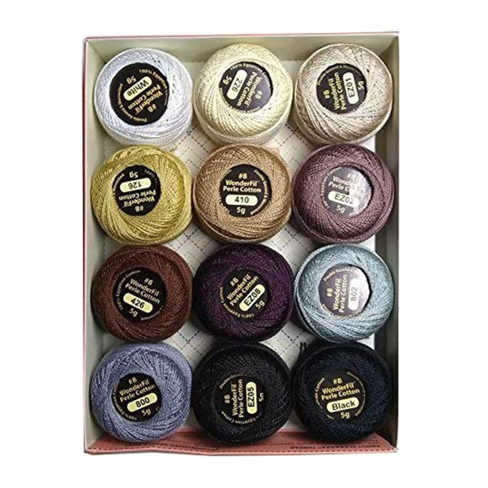 Coleção Embroidery Thread Sampler Eleganza #8 Perle