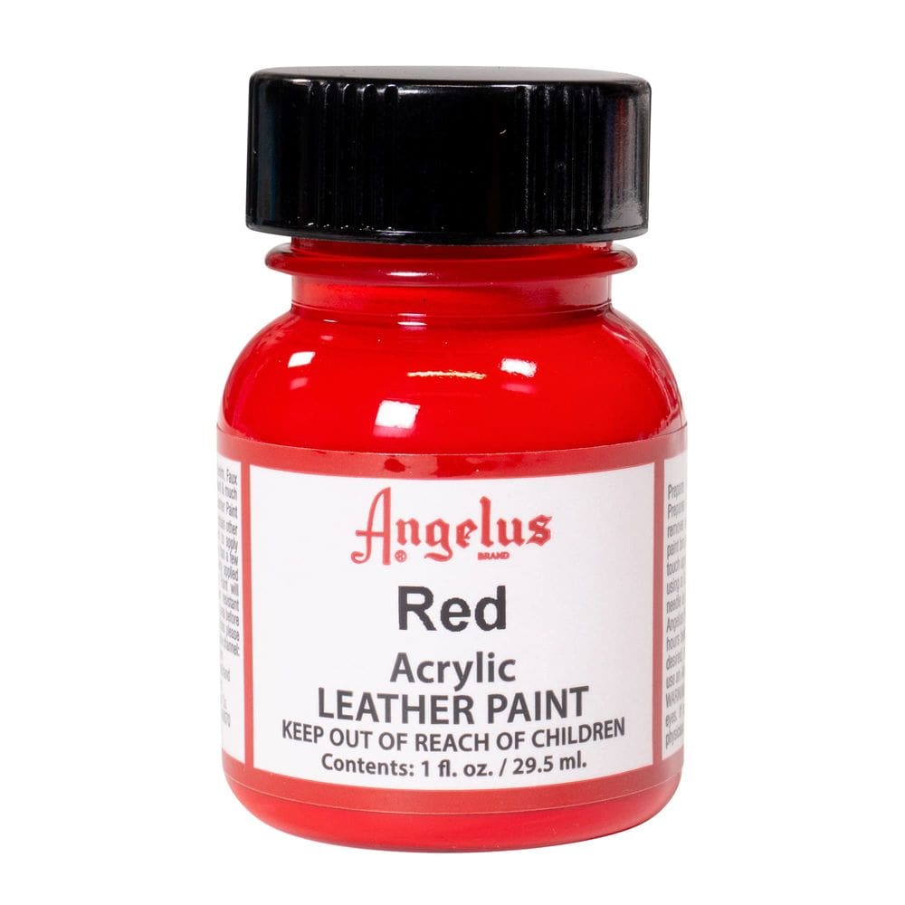 Tinta de couro Angelus 30mL vermelha