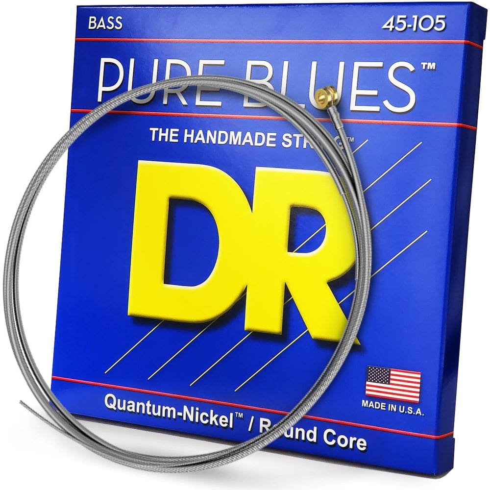 Cordas para baixo DR Strings PURE BLUES PB-45