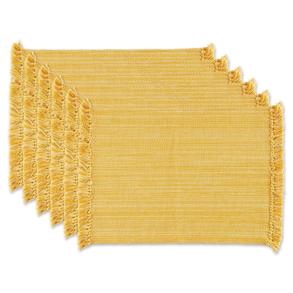Conjunto de tapetes americanos DII, damasco variegado, 100% algodão, 6 peças