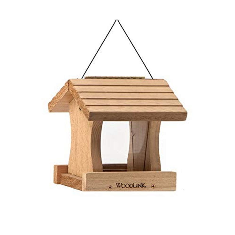 Kit de artesanato para alimentadores de pássaros Woodlink 29004 Hopper com casa de morcegos