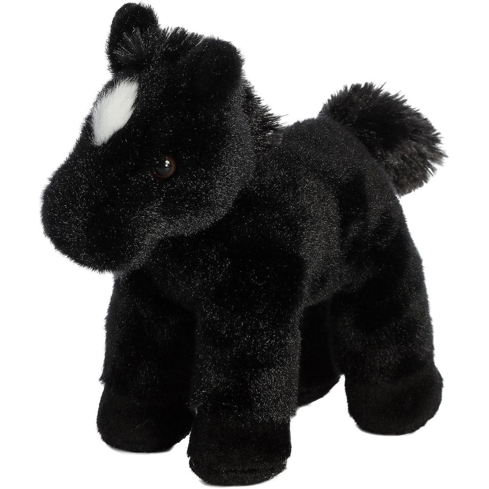 Bicho de pelúcia Aurora® Adorable Mini Flopsie™ Beau™ Black 20cm