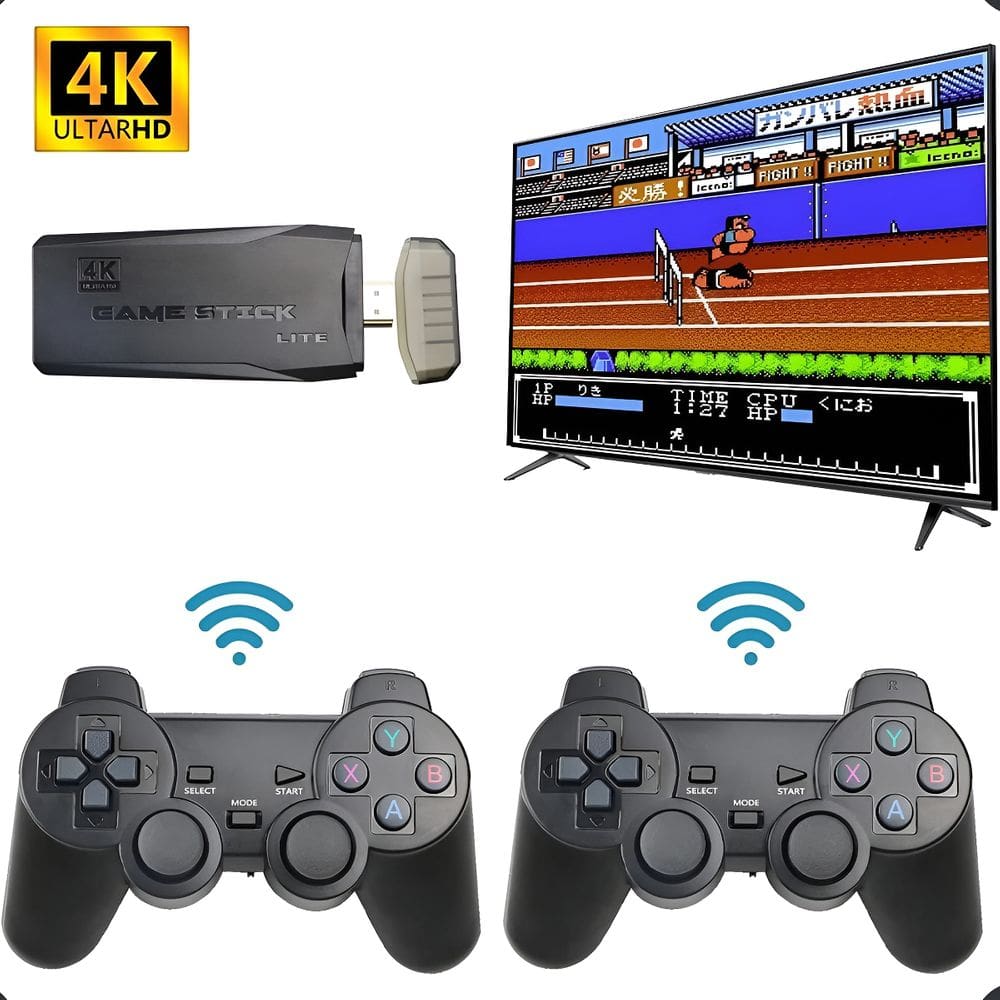 Adaptador Gamer Stick Usb Retro 2 Controles Portátil