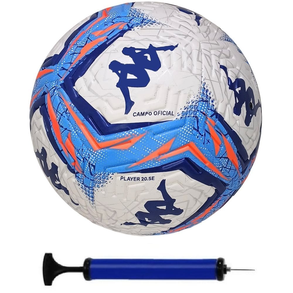 Bola De Futebol Campo Kappa Player + Bomba De Ar