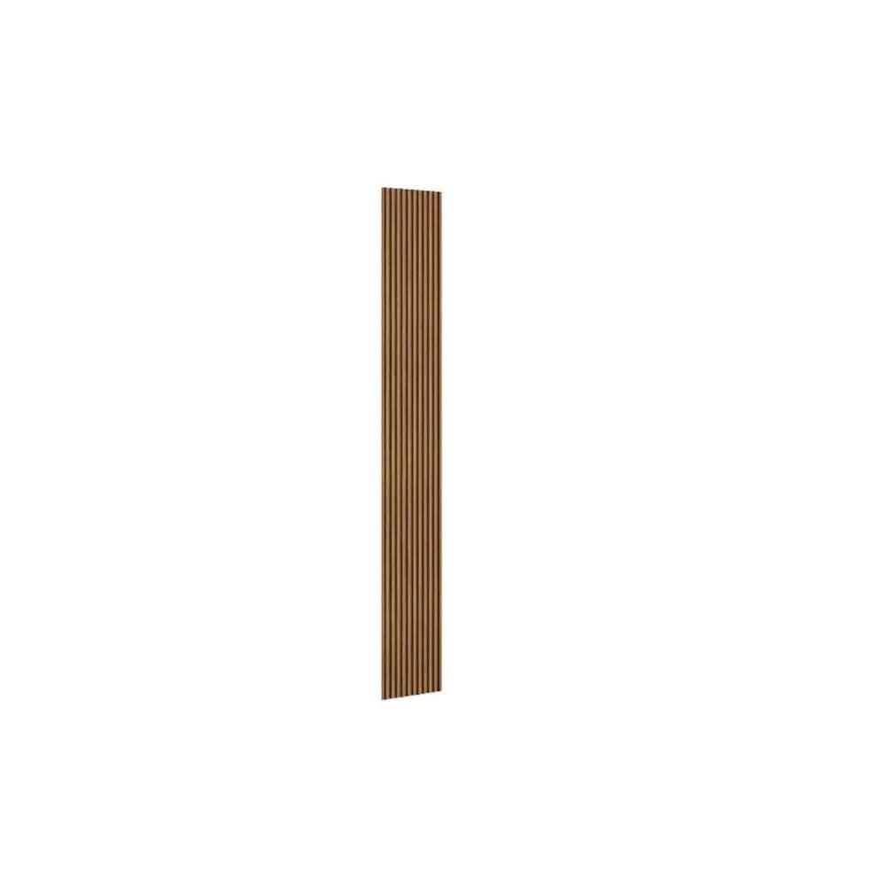 Painel p/ Lavabo Ripado 0.4 Modular Placa/Regua Parede 039x250cm Nature Fosco - Linea Brasil