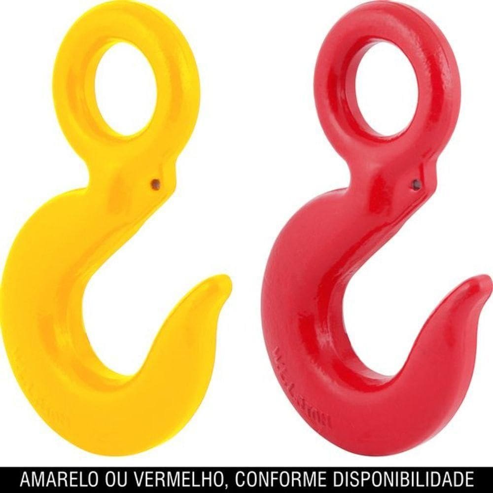 Gancho Olhal Fixo 1-2 3,0t Sem Trava Uso Leve - Vonder