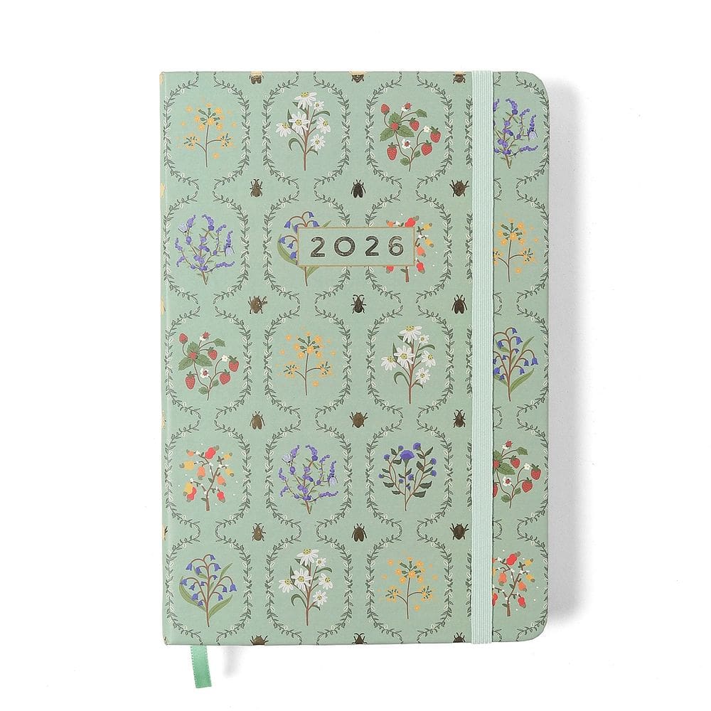 Agenda Planner Diário Datado 360 Fls 14x21 Cicero - Jardim