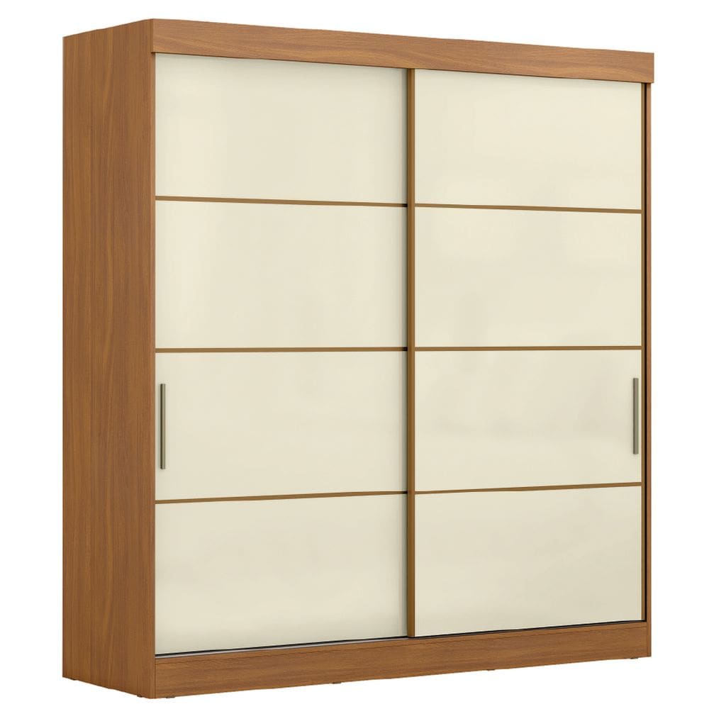 Guarda Roupas Casal 2 Portas de Correr 2 Gavetas Ruby Maxel