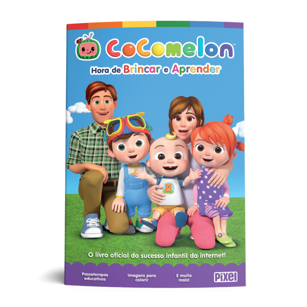 CoComelon: Hora de brincar e aprender: O livro oficial do sucesso infantil da internet!