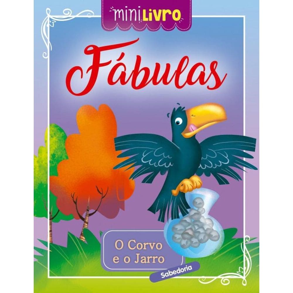 Fábulas - O corvo e o jarro
