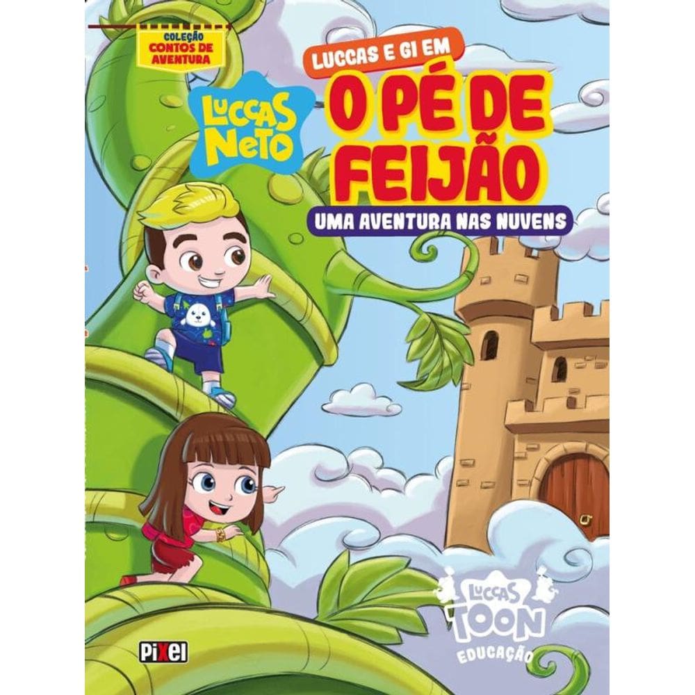 Luccas e Gi em O Pé de Feijão