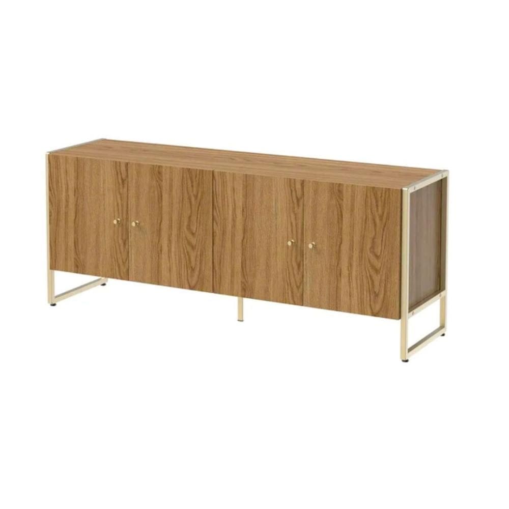 Rack para Tv Até 50 Polegadas Voss 4 Portas Sala de Estar