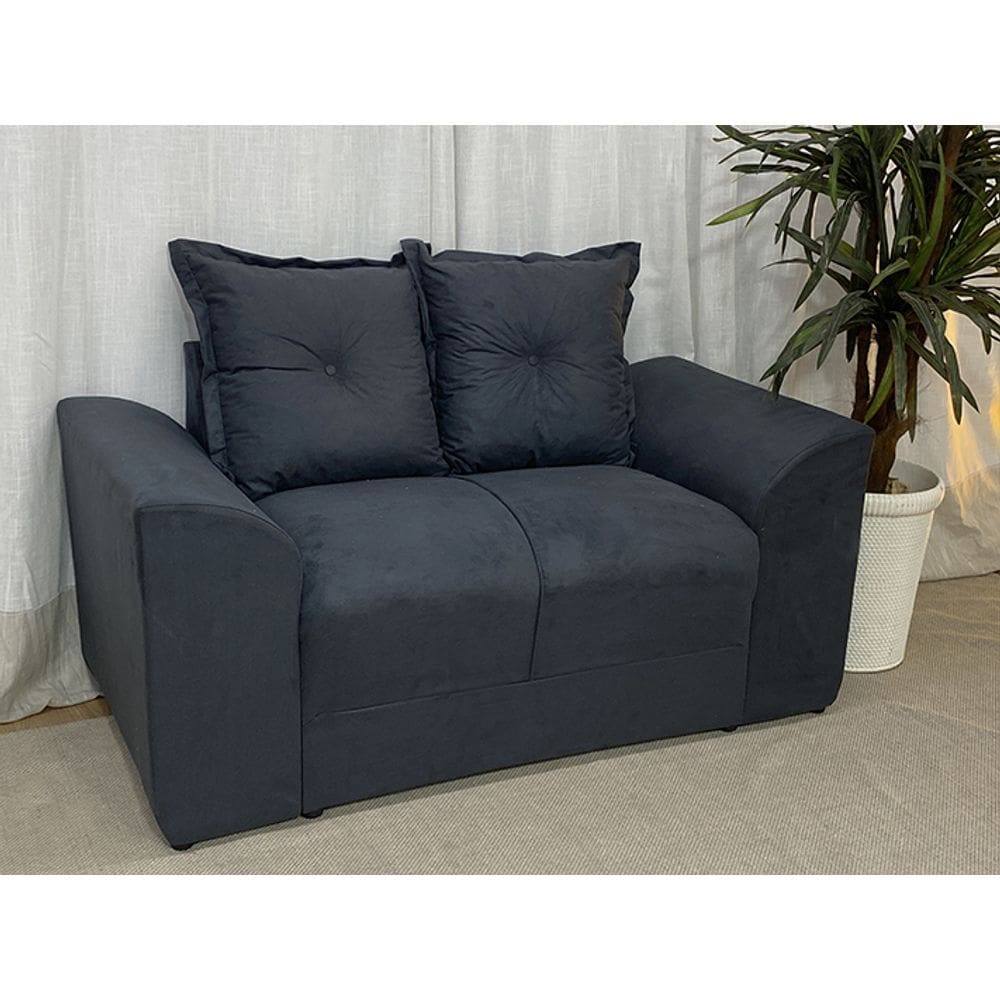 Sofá 2 Lugares Cinza 606 Porto