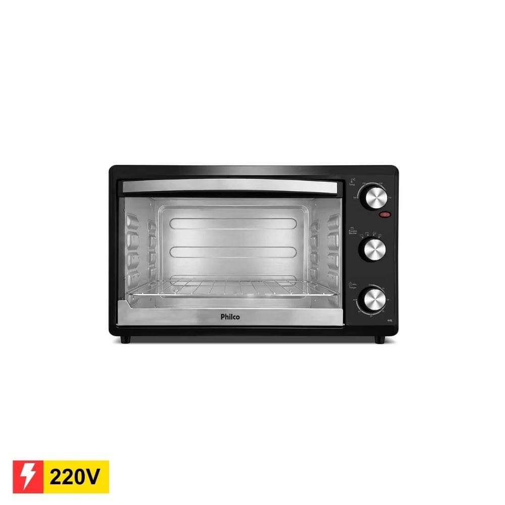 REEMBALADO: Forno Elétrico Philco PFE44P 44L Preto - 220V