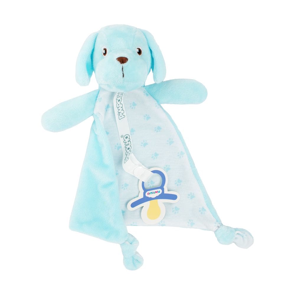 Naninha Para Bebê Menino Cachorro Azul - Pimpolho