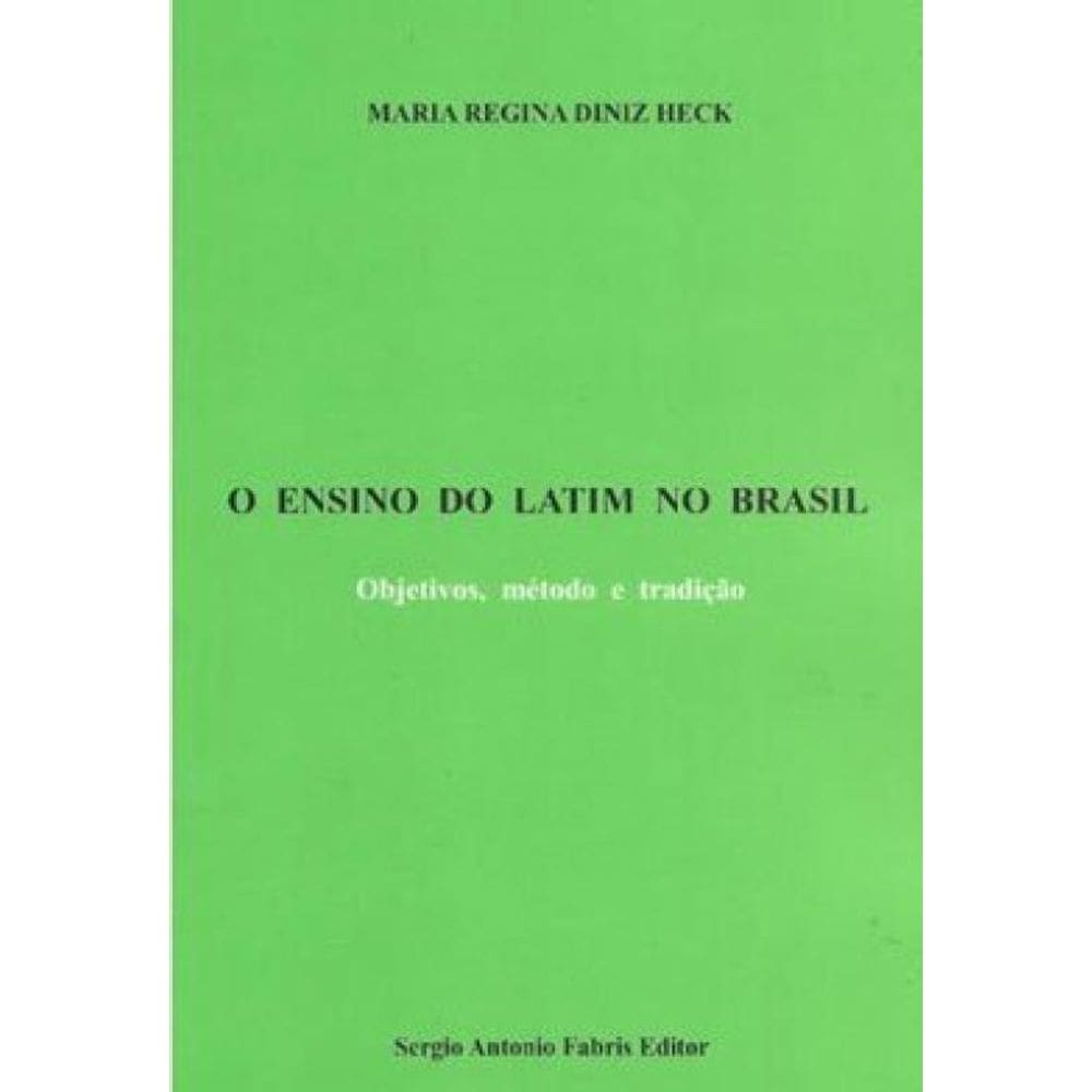 O Ensino Do Latim No Brasil