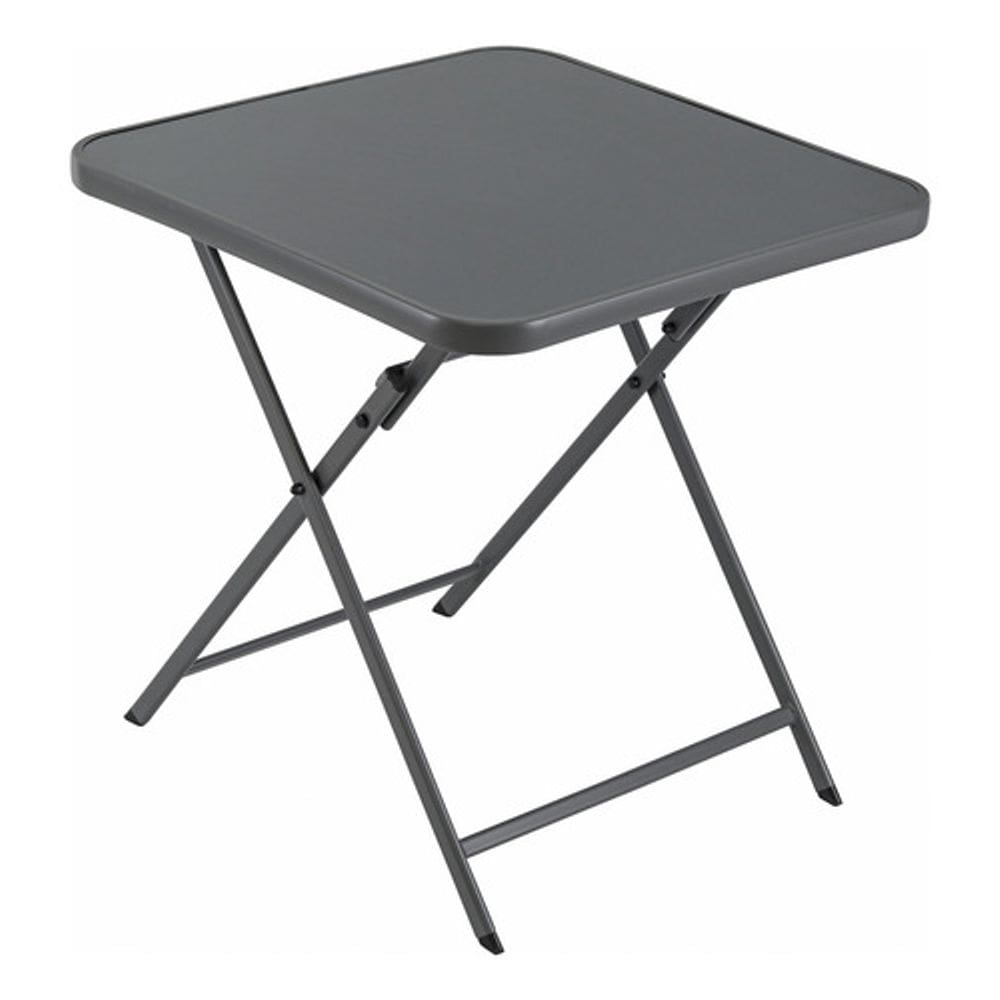Mesa Dobravel Quadrada Jardim Varanda 72x70x70cm Aco