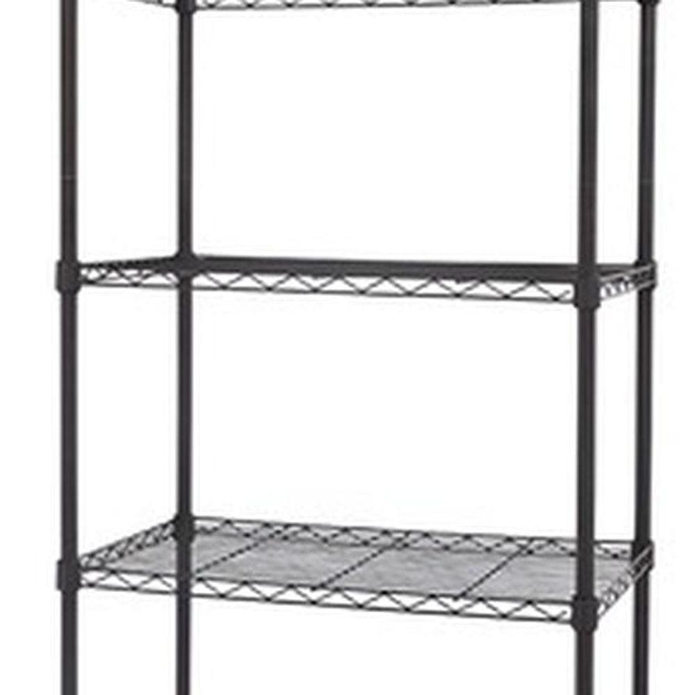 Estante De Aco Com Rodas 154x60x35cm 5 Prateleiras Ate 100kg