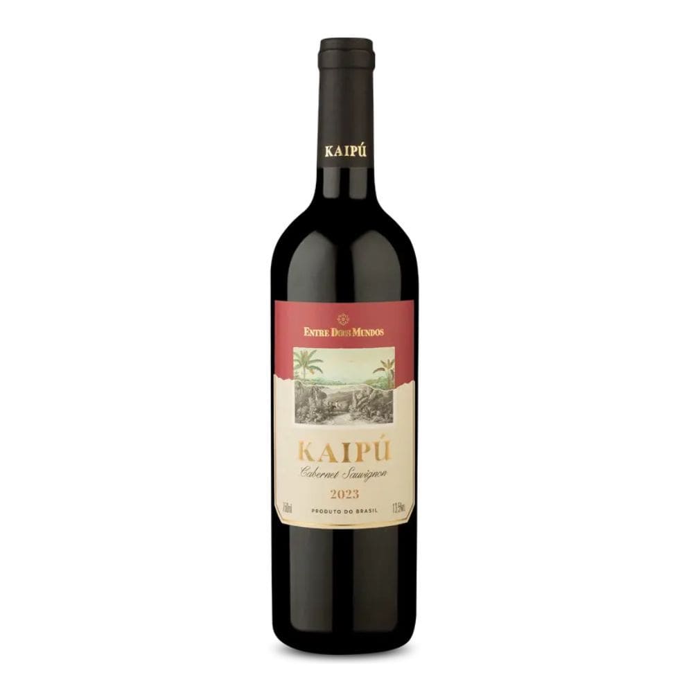 Vinho Entre Dois Mundos Kaipú Cabernet Sauvignon Tinto Brasil 750ml