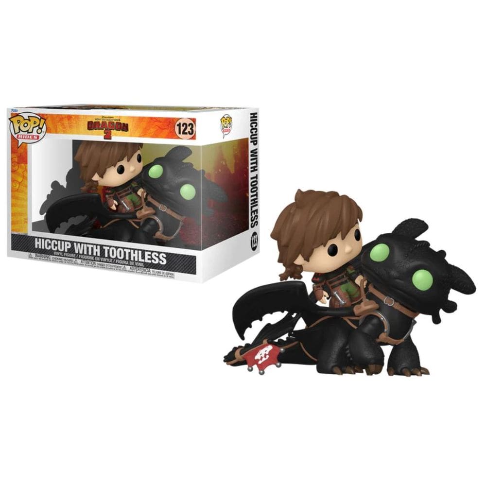 Funko Pop How To Train Your Dragon 2 Hiccup W/Toothless 123