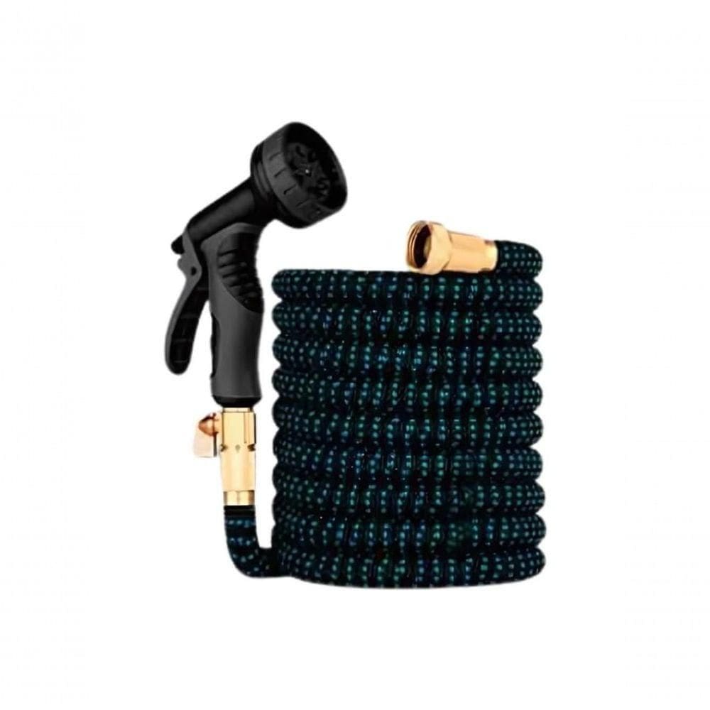 Mangueira Kepper Poliester 15mts Conector De Metal Azul...