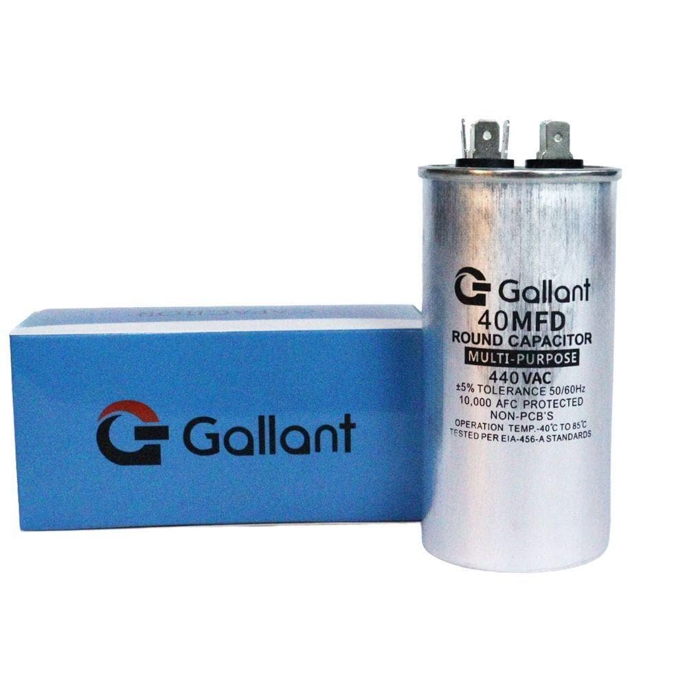 Capacitor CBB65 Gallant 40MF 440 VAC - GCP40S00A-IX440