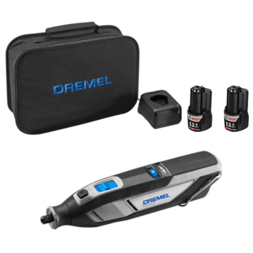 Micro Retifica 8240 Carregador 2 Baterias DREMEL F0138240LE