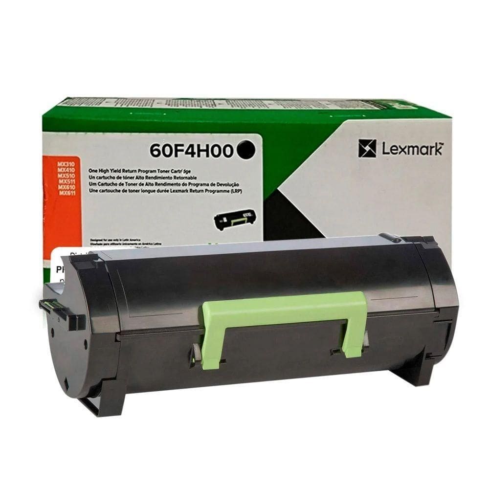 Toner Lexmark 604h autêntico 60fbh00 60bh Mx511 Mx410 Mx611 Mx310 Mx511de Mx410de Mx611dhe 10k