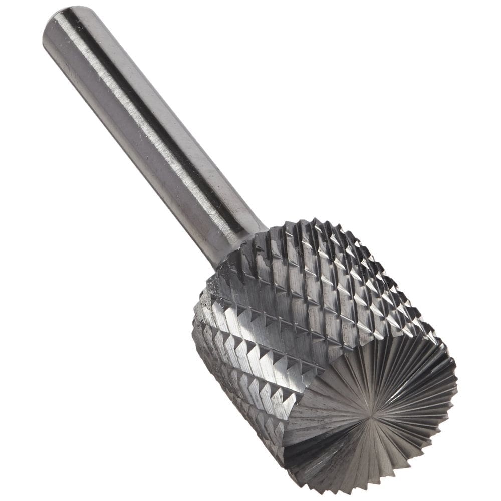 Broca cilíndrica de corte duplo com broca de carboneto/lima rotativa America