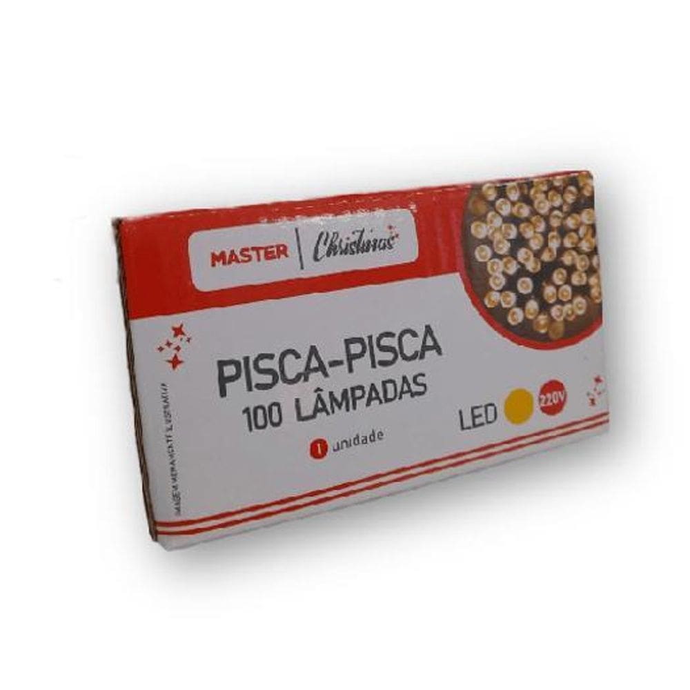 Pisca Pisca 100 Lâmpadas Led Branco Quente Frio 8F 220V