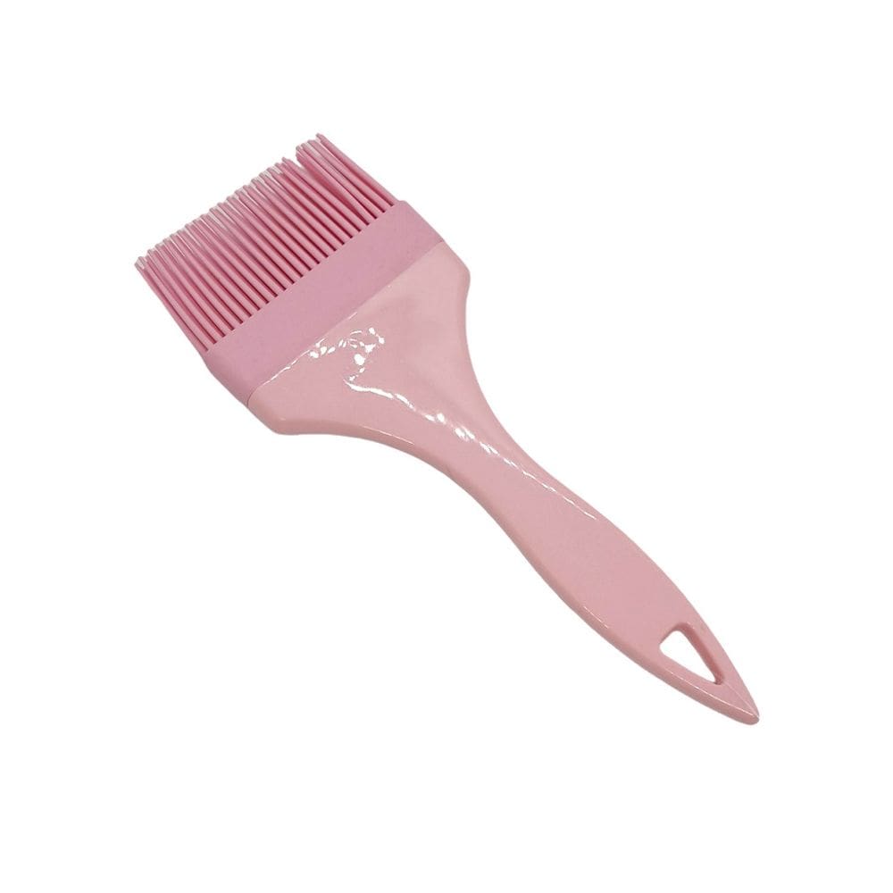Pincel Culinário de Silicone Cabo Plástico Para Untar Formas 21cm