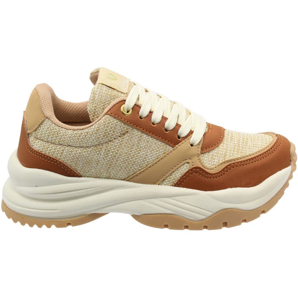 Tênis Jogging Vanscy Tecido Tramado Feminino