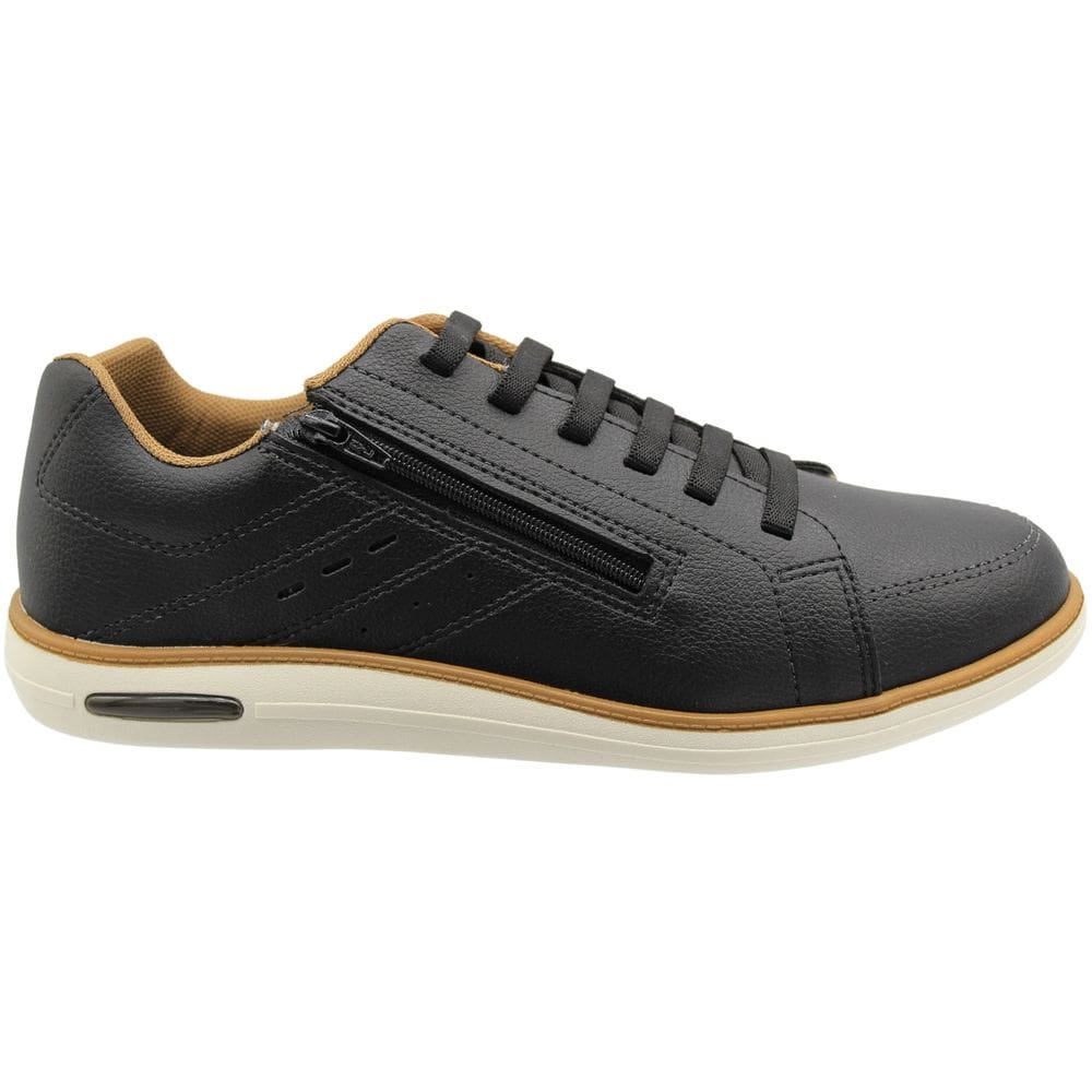 Sapatênis BRsport Vermont Zíper Calce Fácil Masculino