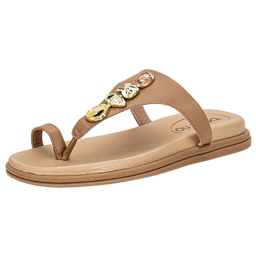 Tamanco Feminino Flat Moleca 8513119