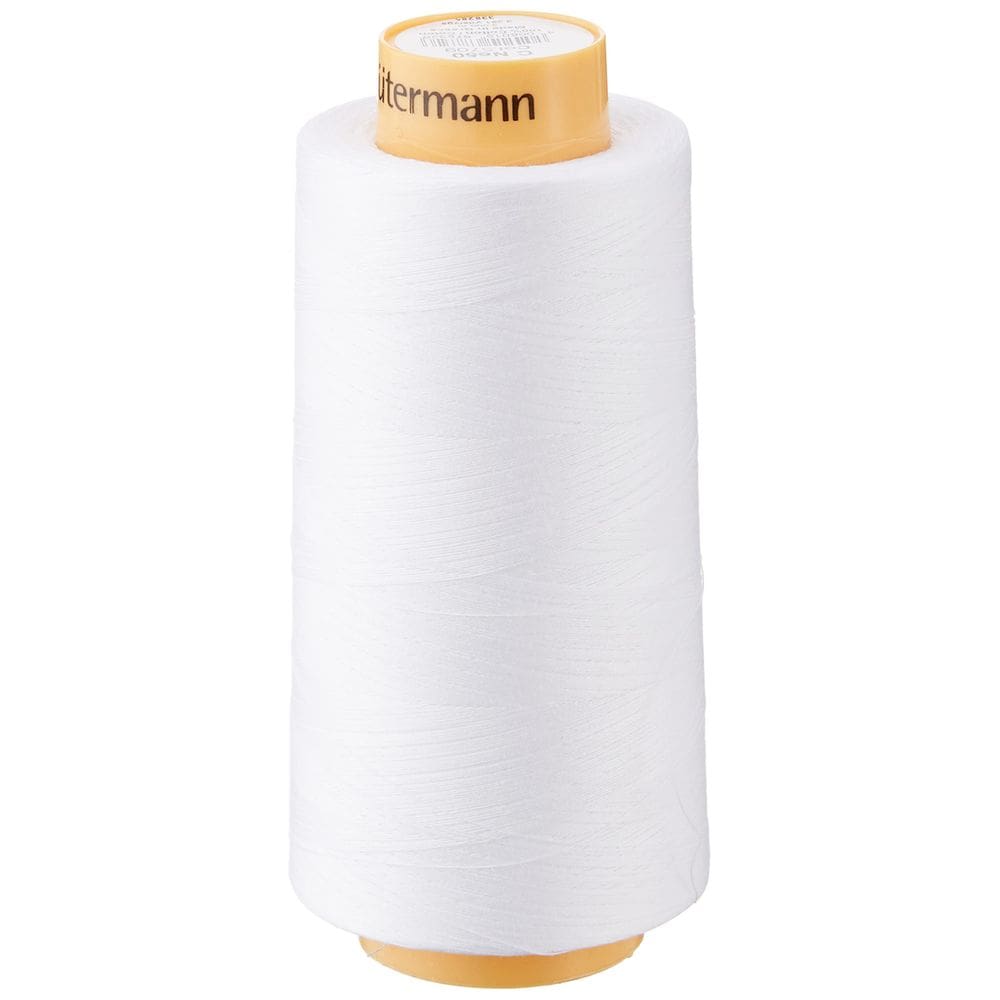 Fio Gütermann 3000C-5709 Algodão natural 3000m branco