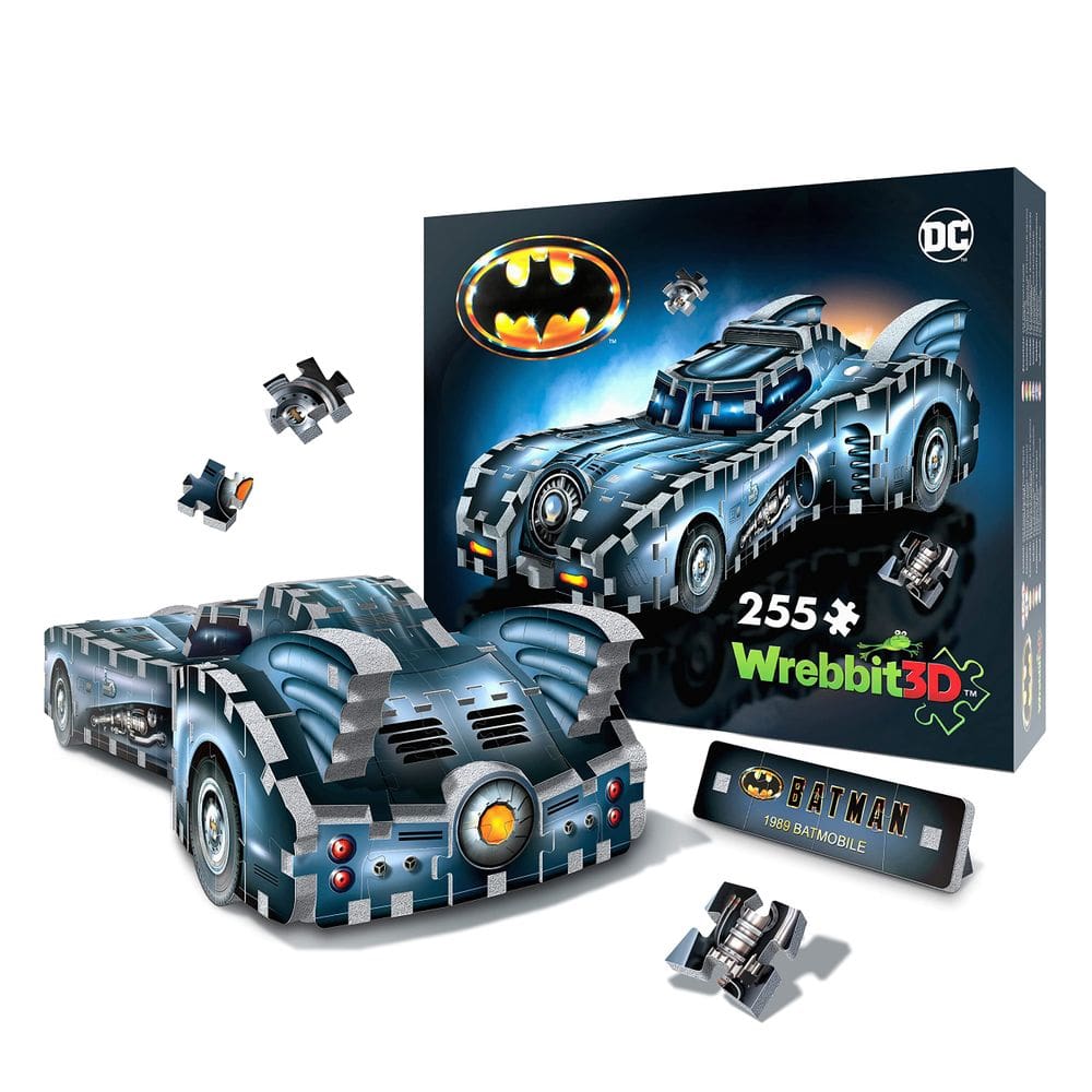 Quebra-cabeça 3D Webbit Quebra-cabeça 3D Batmobile 255 peças para adolescentes