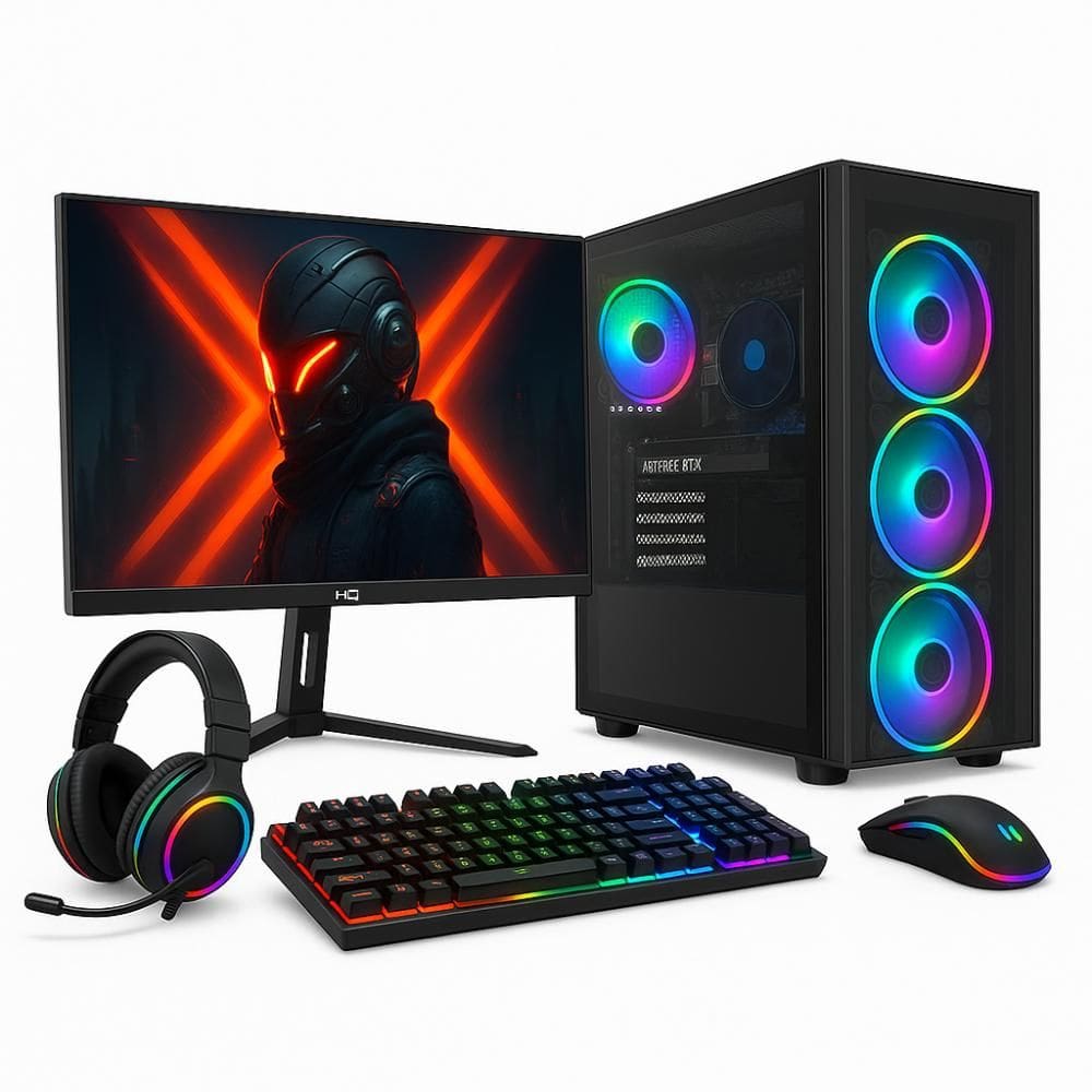PC Gamer Completo Skill New G Ryzen 7 5700G, 16GB, Radeon RX 6600 8GB, SSD M2 1TB, Monitor 24” 180HZ - SKR20