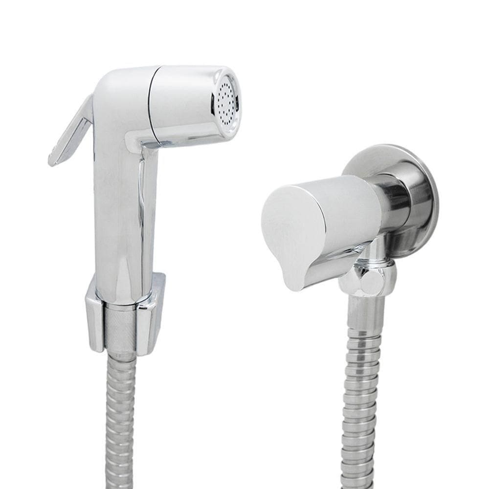 Chuveirinho Ducha Higiênica Gatilho Metal Cromado 1/4 Volta