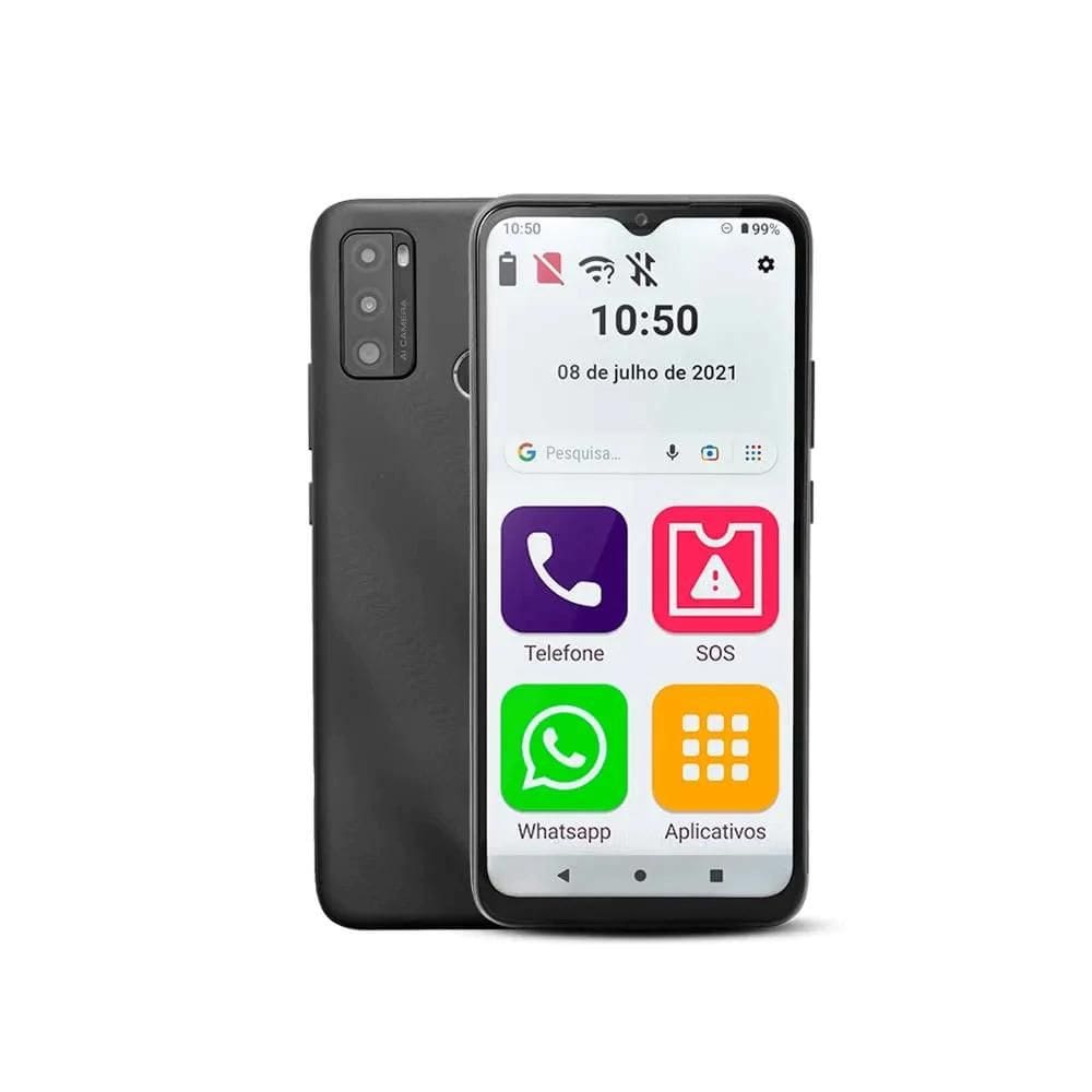 Multilaser ObaSmart Conecta Max OB028 Tela 6.5`` Câmera 8Mp