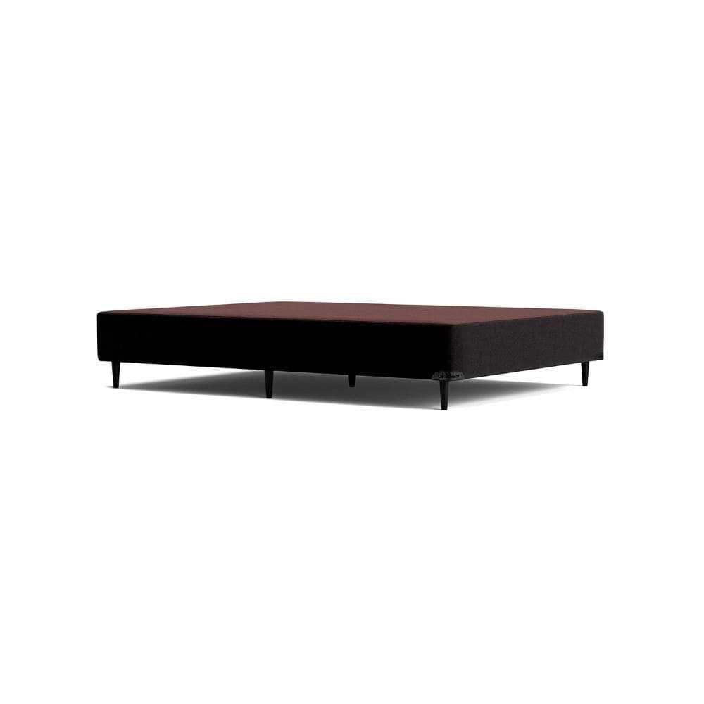 Base Sommier Camurça Preto Casal (138x188x23) - Ortobom