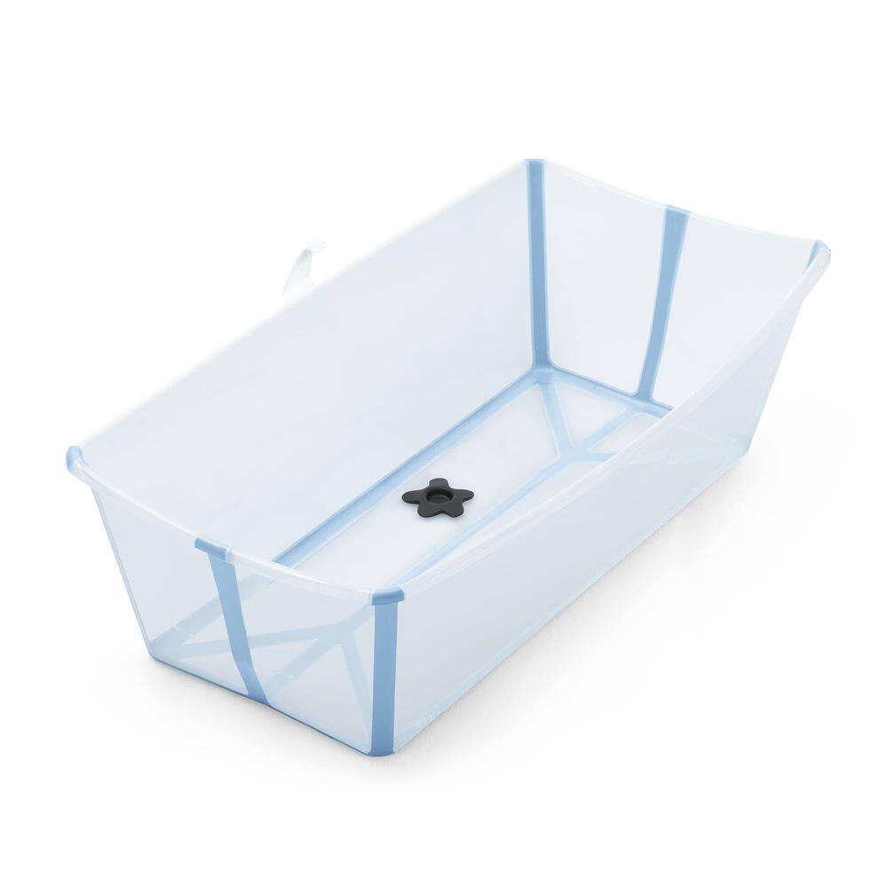 Banheira dobrável para bebês Stokke Flexi Bath G-Large Ocean Blue
