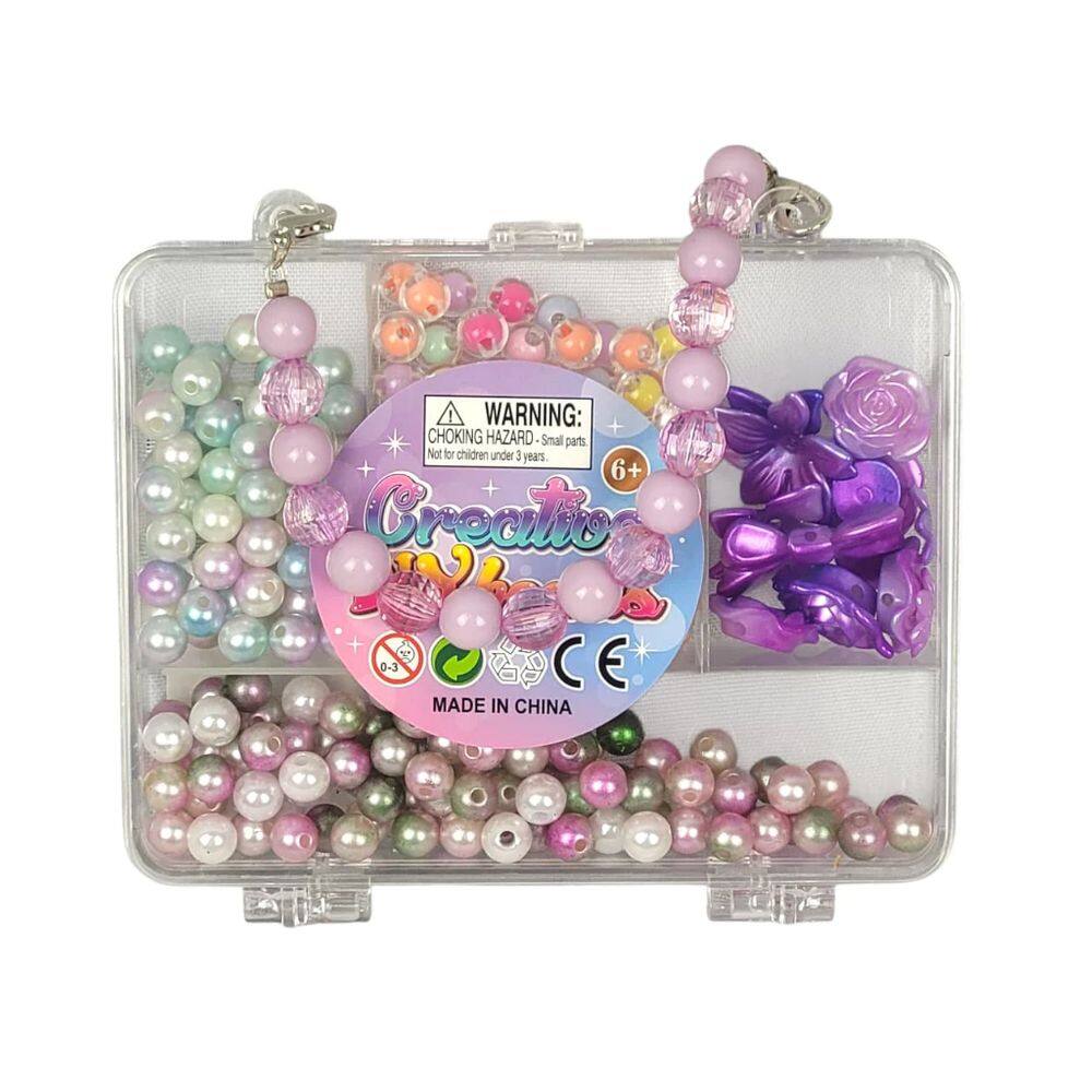 Kit Pulseira Maleta de Miçangas diversas - Toys import J24113141