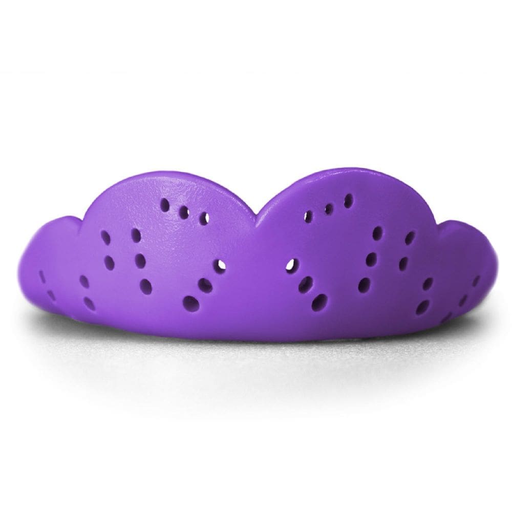 Protetor bucal SISU Max Purple Punch de 2,4 mm de espessura para esportes de impacto