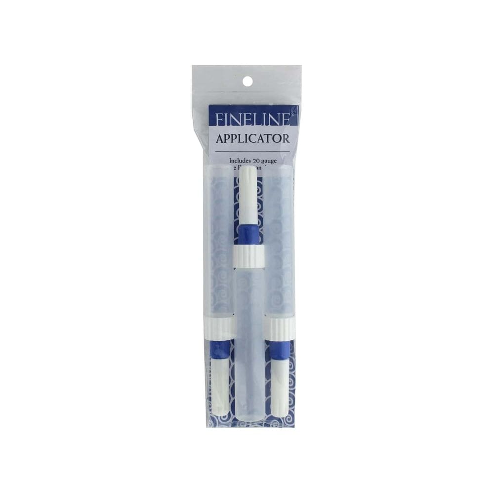 Aplicadores Fineline vazios de 30 ml com precisão de calibre 20 (pacote com 3)