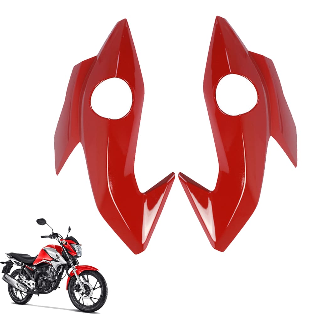 Bananinha Farol CG Titan 160 2022+ Vermelho Marrakesh Melc