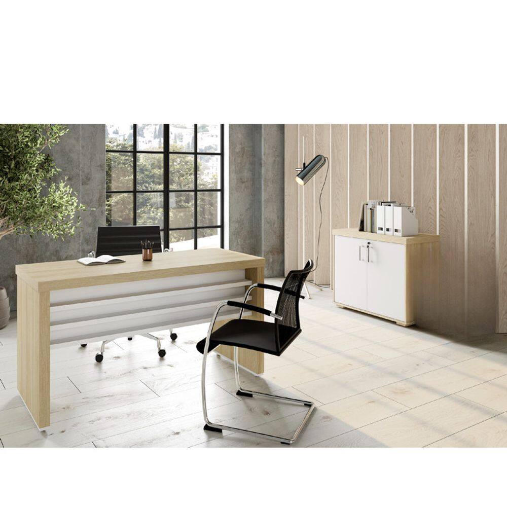 Conjunto Escritório: Mesa 6198 + Balcão 6200