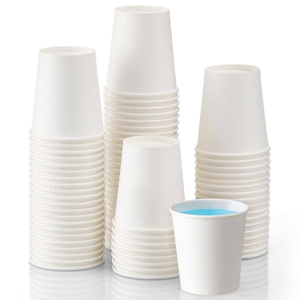 Copos de papel AOZITA 70, pacote 90 ml, brancos para enxaguatório bucal e café expresso