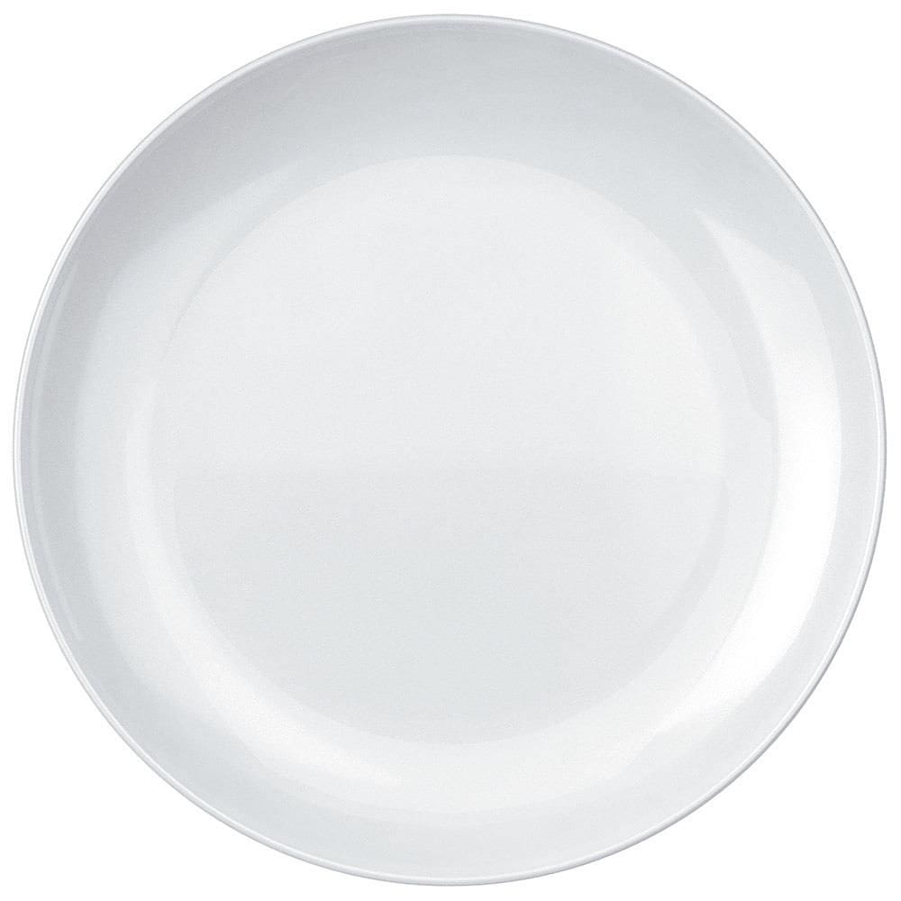 Conjunto de Pratos Sobremesa Nadir Vidro Branco Opaline Blanc 24 peças