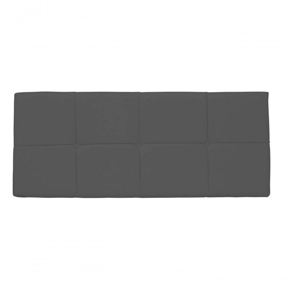 Painel Cabeceira Casal 1,40cm Smf Decor cinza