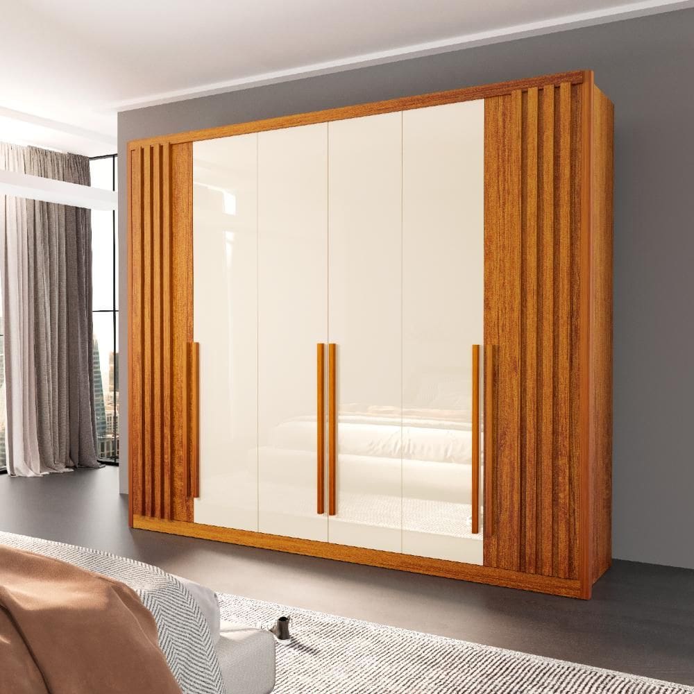 Guarda Roupa Casal Lisboa 6 Portas 6 Gavetas Bom Pastor